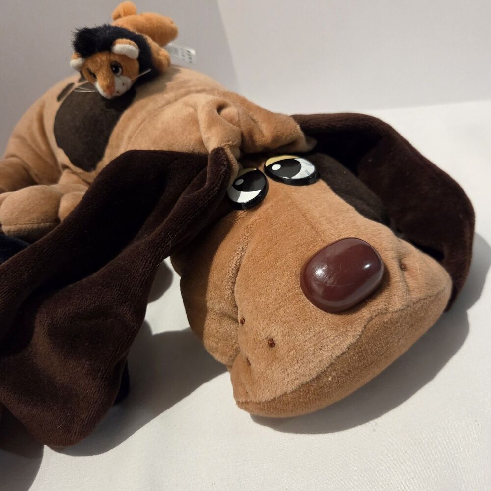 Lot Of 6 Pound Puppies brown Black Dog Lion + Kennel Kuddles Vintage And 2025 - Picture 7 of 7